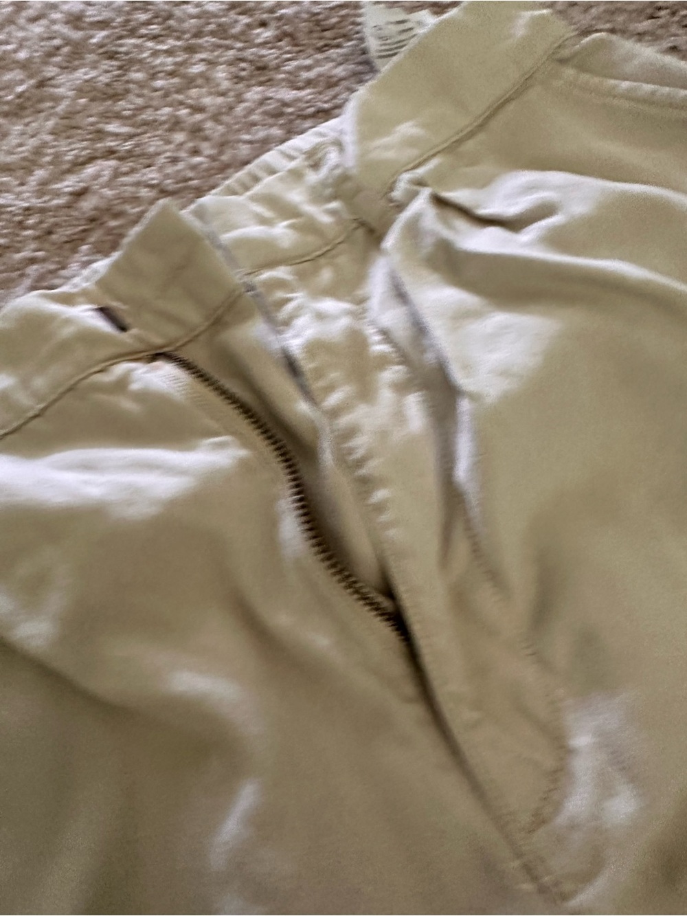 Abercrombie & Fitch Light Beige Wide-Leg Pants - Picture 5 of 8